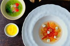 A signature dish at Gabriel Kreuther